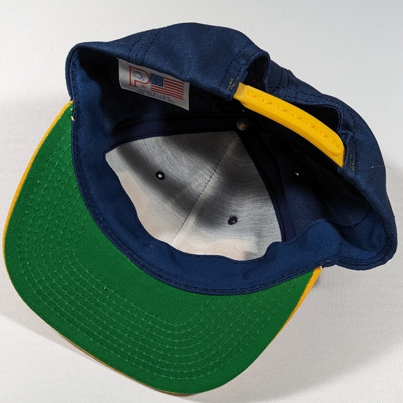 Vintage Notre Dame Fighting Irish Script Snapback Hat College Sports 90s - Picture 5 of 7
